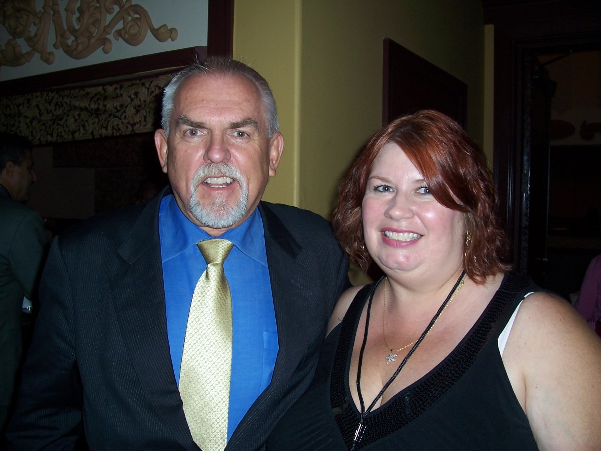 Cliff Ratzenberger and Mary Damiano