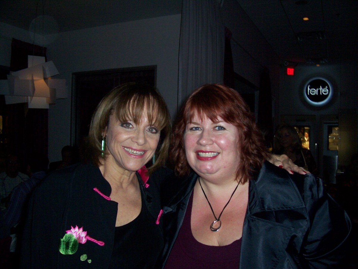 Valerie Harper and Mary Damiano
